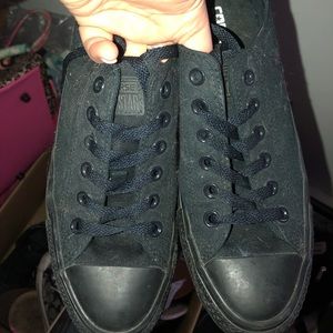 Mens black converse all stars